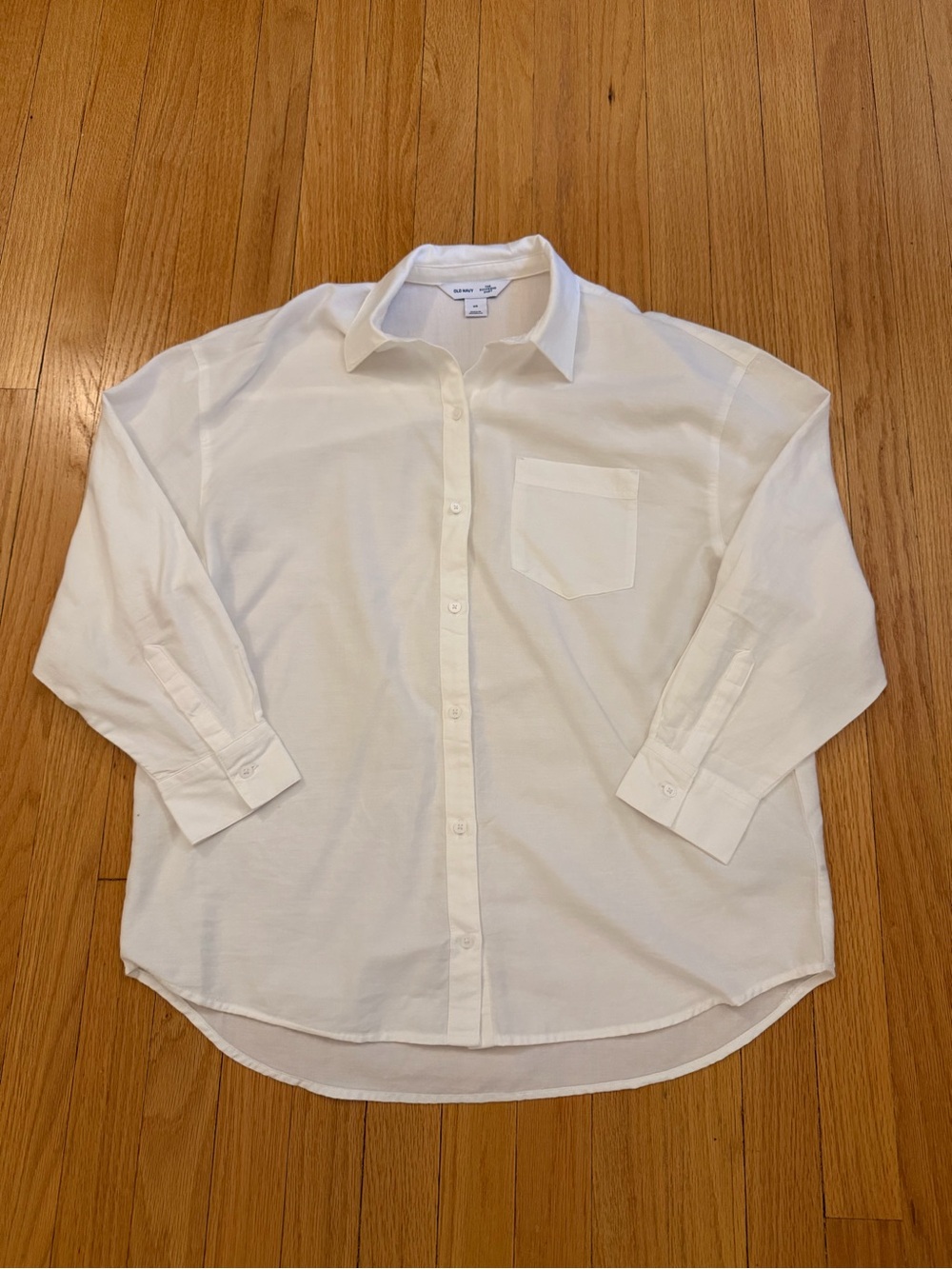 White button down shirt